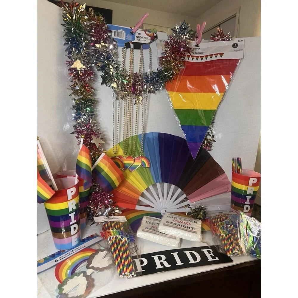 Huge LGBTQ Pride Party Bundle Decorations Supplies
